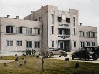 Zračna luka Borongaj 1932. godine, kolorirana